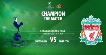 Assistez à la finale de la Ligue des Champions sur écran géant !