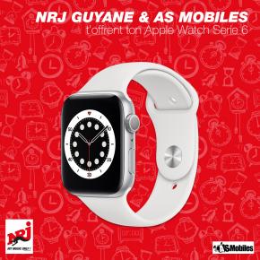 GAGNE TON APPLE WATCH AVEC AS MOBILES & NRJ GUYANE